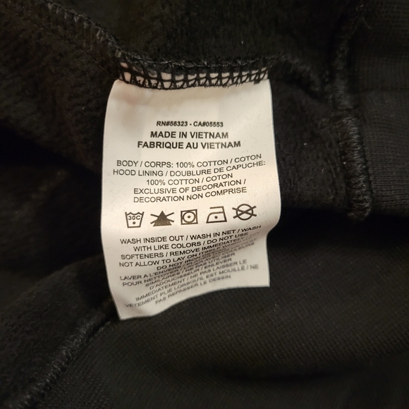 Nike Jordan Essentials Heavyweight Cropped Fleece Hoodie - black - Picture 11 of 11